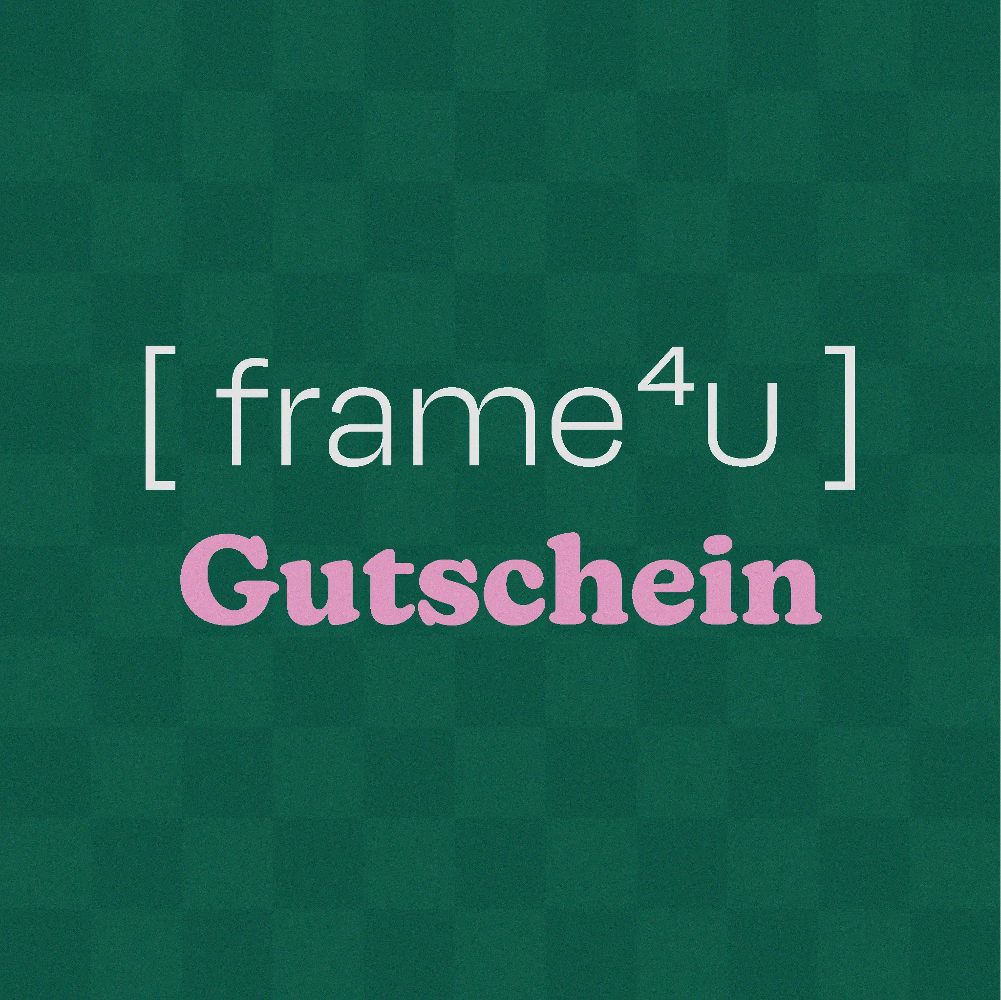 frame4u Geschenk-Gutschein frame4u